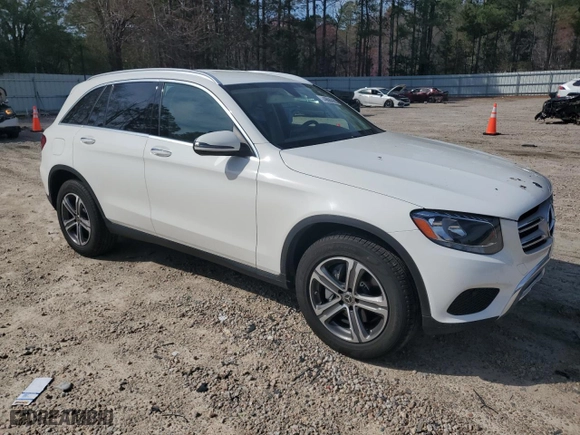 2019 Mercedes-Benz GLC with VIN WDC0G4KB1KV145212, listed as a Copart auction lot 49686965 with 53,538 mi miles and Salvage Title. Bid and sale history available at carsss.com. Image 4.