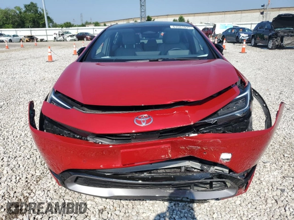 2024 Toyota Prius LE with VIN JTDADABU2R3008353, listed as a Copart auction lot 63567035 with 1,664 mi miles and Salvage title. Bid and sale history available at DreamBid. Image 5.