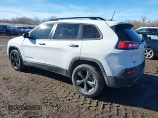 2017 Jeep Cherokee Sport with VIN 1C4PJMAS8HW633678, listed as a IAAI auction lot 41669785 with 99,309 mi miles and . Bid and sale history available at DreamBid. Image 3.