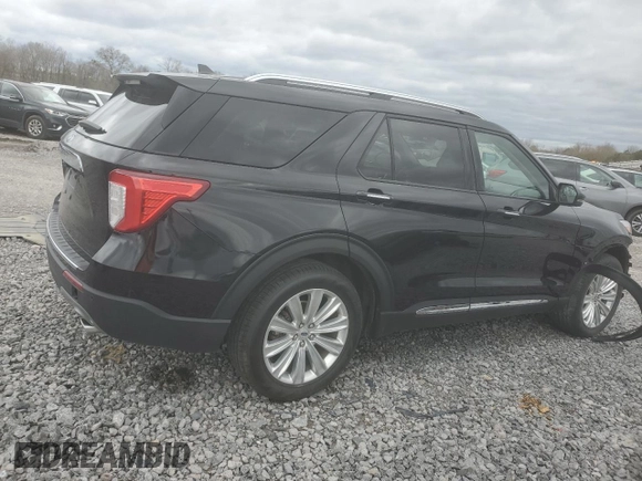 2022 Ford Explorer Limited with VIN 1FMSK7FH2NGB09093, listed as a Copart auction lot 47560545 with 40,405 mi miles and Salvage Title. Bid and sale history available at carsss.com. Image 3.