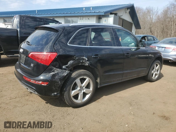 2012 Audi Q5 3.2L Premium Plus with VIN WA1DKAFP2CA012293, listed as a Copart auction lot 48667155 with 123,719 mi miles and Salvage Title. Bid and sale history available at carsss.com. Image 3.