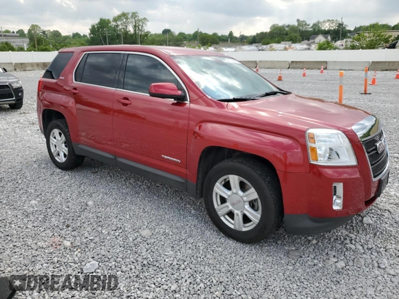 2014 GMC Terrain SLE with VIN 2GKFLVEK2E6198415, listed as a Copart auction lot 57236155 with 68,841 mi miles and Salvage title. Bid and sale history available at DreamBid. Image 4.