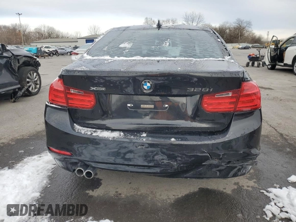 2013 BMW 3 Series 328i xDrive with VIN WBA3B5G50DNS03529, listed as a Copart auction lot 85566674 with 150,555 mi miles and Salvage Title. Bid and sale history available at carsss.com. Image 6.