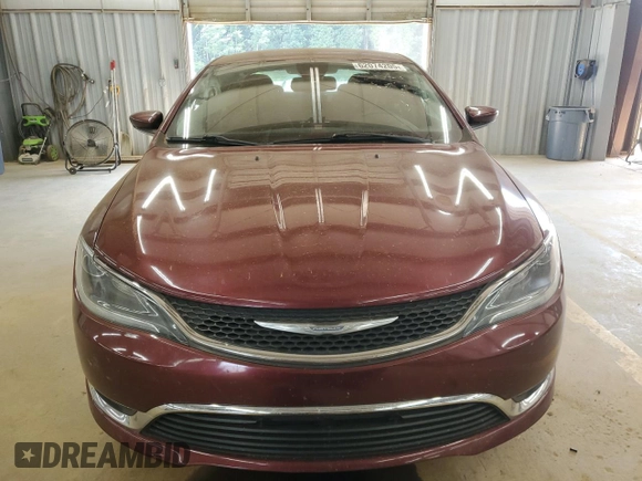 2015 Chrysler 200 Limited with VIN 1C3CCCAB6FN598374, listed as a Copart auction lot 62074205 with 194,611 mi miles and Salvage title. Bid and sale history available at DreamBid. Image 5.
