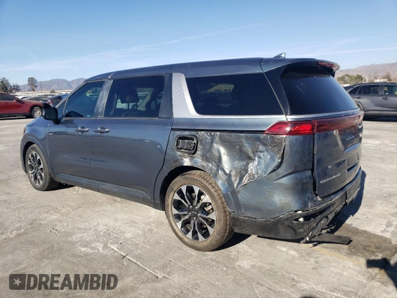 2022 Kia Carnival EX with VIN KNDNC5H32N6072329, listed as a Copart auction lot 42173915 with 25,910 mi miles and Salvage Title. Bid and sale history available at carsss.com. Image 2.