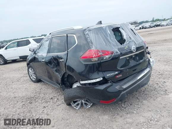 2017 Nissan Rogue S with VIN KNMAT2MV8HP567024, listed as a IAAI auction lot 39908358 with 0 mi miles. Bid and sale history available at carsss.com. Image 3.