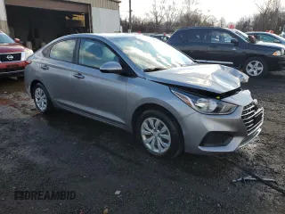 2022 Hyundai Accent SE with VIN 3KPC24A67NE183669, listed as a Copart auction lot 79798734 with 64,477 mi miles and Salvage Title. Bid and sale history available at carsss.com. Image 4.