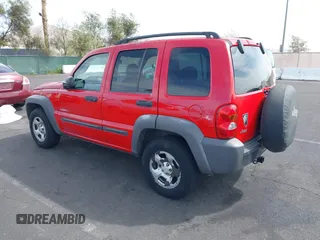 2004 Jeep Liberty Sport with VIN 1J4GK48K84W205147, listed as a IAAI auction lot 41928572 with 159,546 mi miles and . Bid and sale history available at DreamBid. Image 3.