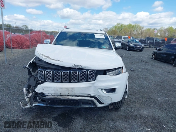 2017 Jeep Grand Cherokee Overland with VIN 1C4RJFCG6HC617770, listed as a IAAI auction lot 42041810 with 119,125 mi miles and . Bid and sale history available at DreamBid. Image 12.