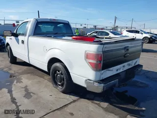 2014 Ford F-150 XL with VIN 1FTMF1CMXEKF54968, listed as a IAAI auction lot 41619530 with 1 mi miles. Bid and sale history available at carsss.com. Image 3.