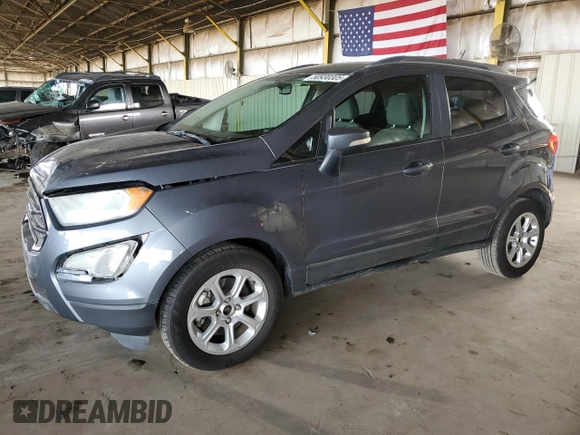 2019 Ford EcoSport SE with VIN MAJ3S2GE8KC281394, listed as a Copart auction lot 50930305 with 90,488 mi miles and Salvage Title. Bid and sale history available at DreamBid. Image 1.
