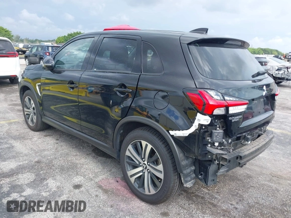 2024 Mitsubishi Outlander S z VIN JA4ARUAU3RU014400, wystawiony jako IAAI lot #41983269 z przebiegiem 22 489 mil mil oraz . Historia ofert i sprzedaży dostępna na DreamBid. Obrazek 3.