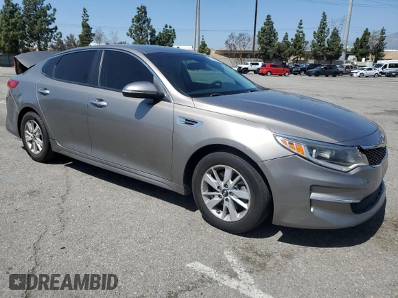 2018 Kia Optima LX with VIN 5XXGT4L3XJG197410, listed as a Copart auction lot 52569325 with 137,515 mi miles and Salvage Title. Bid and sale history available at DreamBid. Image 4.