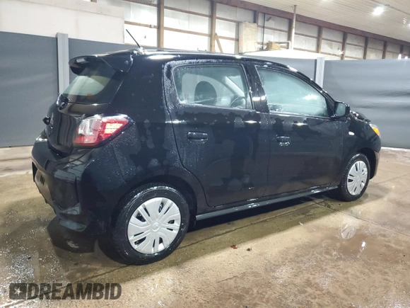2024 Mitsubishi Mirage ES with VIN ML32AUHJ2RH011352, listed as a Copart auction lot 61589915 with 14,258 mi miles and Clean title. Bid and sale history available at DreamBid. Image 3.