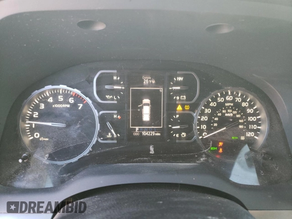 2019 Toyota Tundra SR5 z VIN 5TFAY5F16KX790487, wystawiony jako Copart lot #82783094 z przebiegiem 104 229 mil mil oraz Nie do naprawy • Non repairable. Historia ofert i sprzedaży dostępna na DreamBid. Obrazek 9.