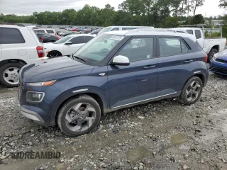 2024 Hyundai Venue SEL with VIN KMHRC8A33RU315222, listed as a Copart auction lot 60210725 with 28,338 mi miles and Salvage title. Bid and sale history available at DreamBid. Image 1.