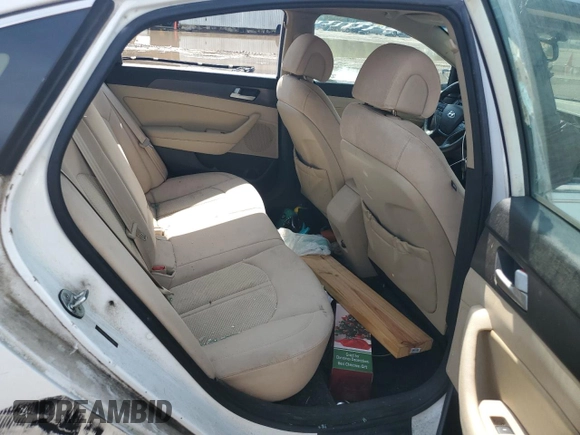 2015 Hyundai Sonata Sport with VIN 5NPE34AF8FH081784, listed as a Copart auction lot 58477355 with 216,957 mi miles and Clean title. Bid and sale history available at DreamBid. Image 10.