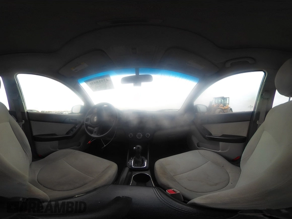 2012 Kia Forte EX with VIN KNAFU4A29C5592525, listed as a IAAI auction lot 41918436 with 190,213 mi miles. Bid and sale history available at carsss.com. Image 18.
