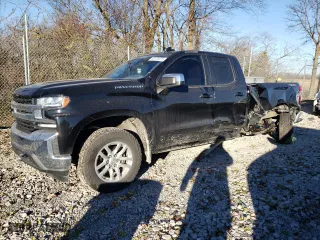 2019 Chevrolet Silverado 1500 LT with VIN 1GCRYDED1KZ187962, listed as a Copart auction lot 83378374 with 65,399 mi miles and Non Repairable. Bid and sale history available at carsss.com. Image 1.