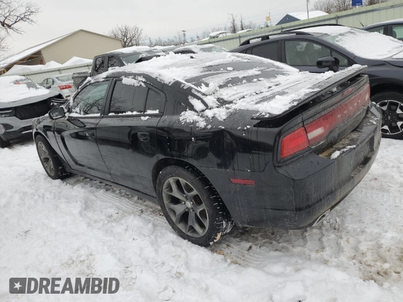 2012 Dodge Charger SXT with VIN 2C3CDXJG2CH288209, listed as a Copart auction lot 88509175 with 179,529 mi miles and Salvage Title. Bid and sale history available at carsss.com. Image 2.