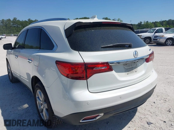 2016 Acura MDX Advance z VIN 5FRYD3H93GB005313, wystawiony jako IAAI lot #41995503 z przebiegiem 143 587 mil mil oraz . Historia ofert i sprzedaży dostępna na DreamBid. Obrazek 3.