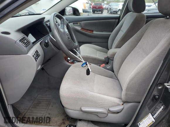2006 Toyota Corolla CE with VIN 2T1BR32E06C635243, listed as a Copart auction lot 55231625 with 102,081 mi miles and Salvage Title. Bid and sale history available at DreamBid. Image 7.