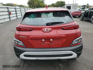 2022 Hyundai Kona SE with VIN KM8K22ABXNU772788, listed as a Copart auction lot 88428255 with 17,055 mi miles and Non Repairable. Bid and sale history available at carsss.com. Image 6.