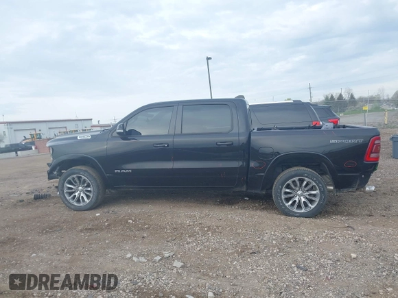2022 Ram 1500 Laramie with VIN 1C6SRFJT6NN402536, listed as a IAAI auction lot 42109220 with 29,618 mi miles and . Bid and sale history available at DreamBid. Image 14.