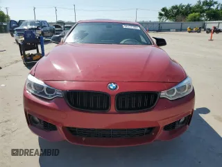 2015 BMW 4 Series 435i xDrive with VIN WBA3R5C51FK372318, listed as a Copart auction lot 52177785 with 74,961 mi miles and Salvage title. Bid and sale history available at DreamBid. Image 5.