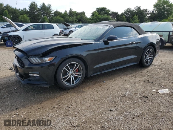 2015 Ford Mustang EcoBoost Premium with VIN 1FATP8UH1F5383908, listed as a Copart auction lot 61496505 with 146,875 mi miles and Salvage title. Bid and sale history available at DreamBid. Image 1.