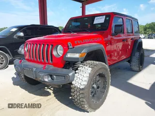 2018 Jeep Wrangler Unlimited Rubicon with VIN 1C4HJXFG0JW159287, listed as a IAAI auction lot 41911012 with 93,784 mi miles and . Bid and sale history available at DreamBid. Image 18.