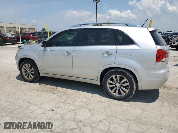 2013 Kia Sorento SX with VIN 5XYKWDA29DG374489, listed as a Copart auction lot 61231695 with 162,579 mi miles and Non repairable. Bid and sale history available at DreamBid. Image 2.