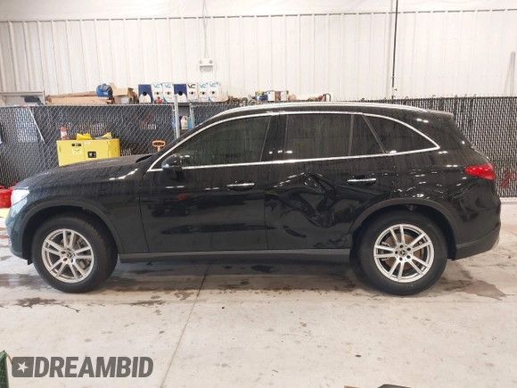 2025 Mercedes-Benz GLC with VIN W1NKM4HB8SF291642, listed as a IAAI auction lot 41397382 with 209 mi miles. Bid and sale history available at carsss.com. Image 14.