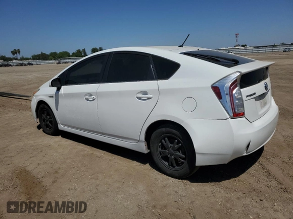 2012 Toyota Prius One with VIN JTDKN3DU0C1560172, listed as a Copart auction lot 52567715 with 288,601 mi miles and Salvage Title. Bid and sale history available at DreamBid. Image 2.