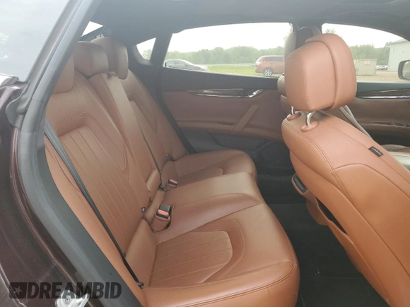 2015 Maserati Quattroporte S Q4 z VIN ZAM56RRA5F1144548, wystawiony jako Copart lot #59844425 z przebiegiem 70 370 mil mil oraz Czysty tytuł • Clean title. Historia ofert i sprzedaży dostępna na DreamBid. Obrazek 10.