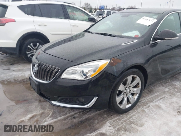2016 Buick Regal with VIN 2G4GK5EX1G9111387, listed as a IAAI auction lot 41684191 with 217,771 mi miles and . Bid and sale history available at DreamBid. Image 6.