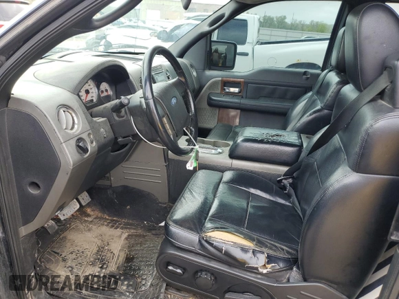 2004 Ford F-150 XLT with VIN 1FTPX14574NB96033, listed as a Copart auction lot 54714585 with 193,202 mi miles and Salvage title. Bid and sale history available at DreamBid. Image 7.