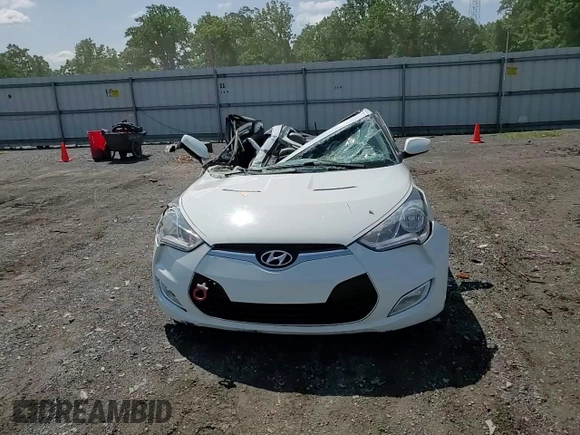 2012 Hyundai Veloster w/Gray Int with VIN KMHTC6AD7CU079622, listed as a Copart auction lot 61910075 with 190,746 mi miles and Salvage title. Bid and sale history available at DreamBid. Image 13.