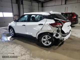 2024 Nissan Kicks S with VIN 3N1CP5BV2RL527703, listed as a Copart auction lot 51947525 with 10,981 mi miles and Salvage Title. Bid and sale history available at carsss.com. Image 2.