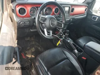 2018 Jeep Wrangler Unlimited Rubicon with VIN 1C4HJXFG7JW167144, listed as a Copart auction lot 48066285 with 132,399 mi miles and Salvage title. Bid and sale history available at DreamBid. Image 8.