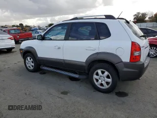 2005 Hyundai Tucson GLS with VIN KM8JN12D15U068721, listed as a Copart auction lot 80925064 with 105,854 mi miles and Clean Title. Bid and sale history available at carsss.com. Image 2.