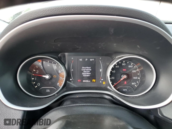 2019 Jeep Compass Latitude z VIN 3C4NJDBB2KT696732, wystawiony jako Copart lot #60519335 z przebiegiem 85 436 mil mil oraz Szkoda całkowita • Salvage title. Historia ofert i sprzedaży dostępna na DreamBid. Obrazek 9.