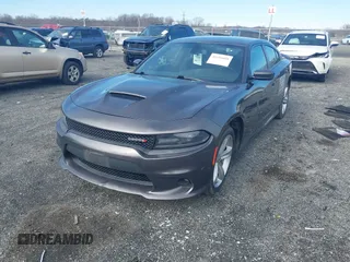 2019 Dodge Charger R/T with VIN 2C3CDXCT9KH575491, listed as a IAAI auction lot 41610688 with 95,725 mi miles and . Bid and sale history available at DreamBid. Image 2.