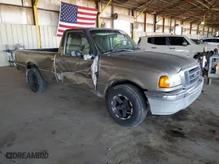 2005 Ford Ranger XL with VIN 1FTYR10U85PA16351, listed as a Copart auction lot 52052325 with 143,644 mi miles and Clean Title. Bid and sale history available at carsss.com. Image 4.