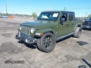 2022 Jeep Gladiator High Altitude with VIN 1C6HJTFG3NL141891, listed as a IAAI auction lot 41738578 with 38,133 mi miles and . Bid and sale history available at DreamBid. Image 16.