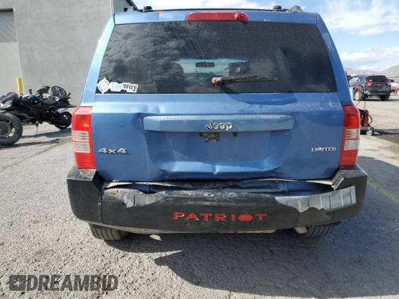 2007 Jeep Patriot Limited z VIN 1J8FF48W37D286057, wystawiony jako Copart lot #54796445 z przebiegiem 182 696 mil mil oraz Szkoda całkowita • Salvage title. Historia ofert i sprzedaży dostępna na DreamBid. Obrazek 6.
