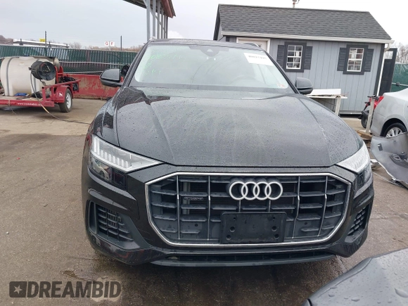 2023 Audi Q8 Premium with VIN WA1AVBF19PD019841, listed as a IAAI auction lot 40827495 with 29,033 mi miles and . Bid and sale history available at DreamBid. Image 12.