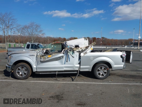 2017 Ford F-150 XL with VIN 1FTEX1C84HKD37747, listed as a IAAI auction lot 40793525 with 1 mi miles. Bid and sale history available at carsss.com. Image 14.