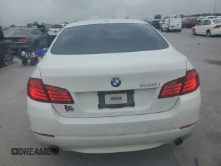 2011 BMW 5 Series 535i with VIN WBAFR7C50BC806368, listed as a Copart auction lot 51982855 with 108,705 mi miles and Salvage Title. Bid and sale history available at carsss.com. Image 6.
