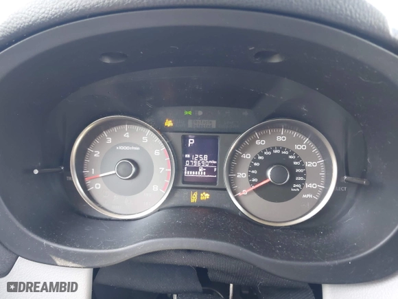 2015 Subaru Forester 2.5i Premium with VIN JF2SJAFC6FH817093, listed as a IAAI auction lot 41933100 with 79,690 mi miles. Bid and sale history available at carsss.com. Image 7.